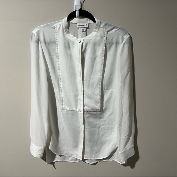 3.1 Phillip Lim for Target white Flowy blouse -Size Medium - Picture 13 of 13